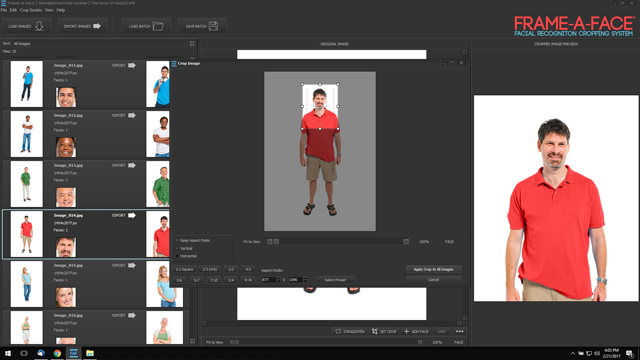 Step 2 - Set Master Crop